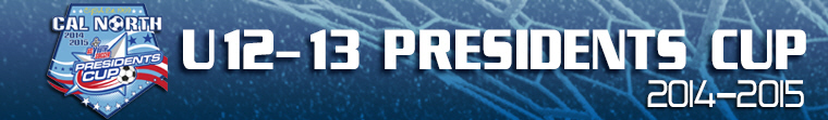 2014-2015 Presidents Cup U12-U13 banner